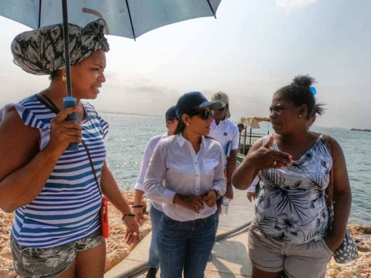 Buscan solucionar problemas de agua potable de Bocachica en Cartagena