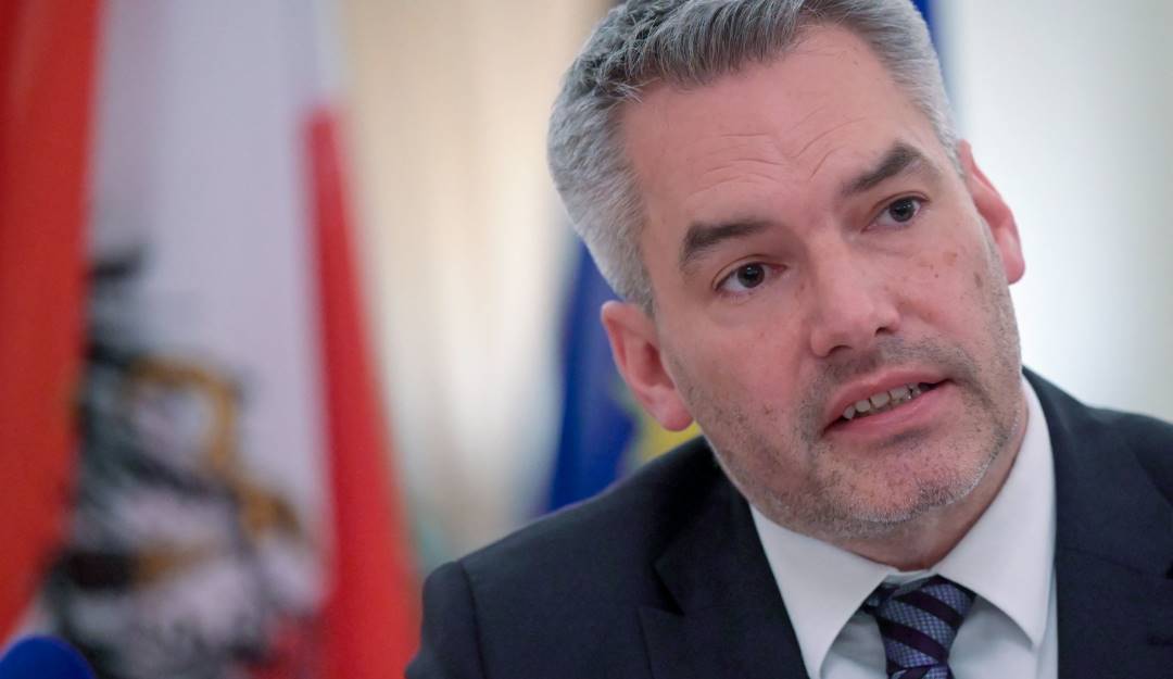 El canciller federal de Austria, Karl Nehammer.                        Foto: Getty 