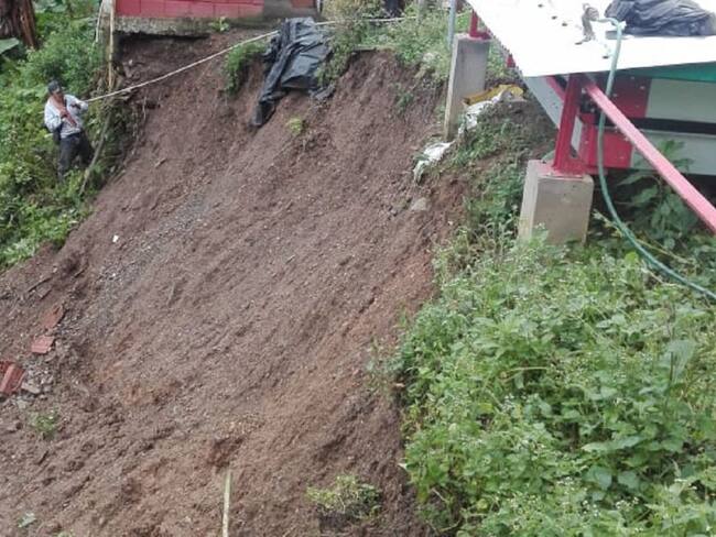 Archivo deslizamiento en Marquetalia