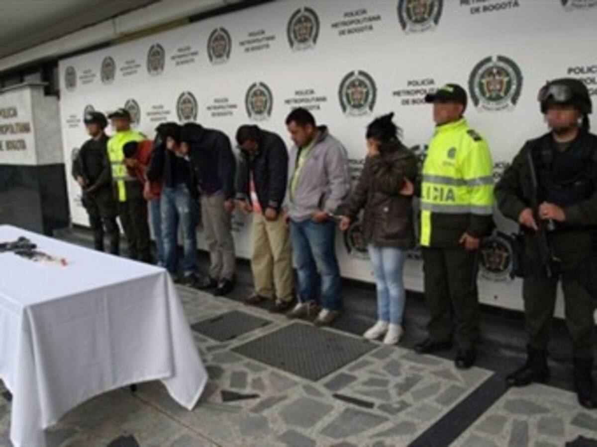 Capturada peligrosa banda que robaba celulares en Transmilenio