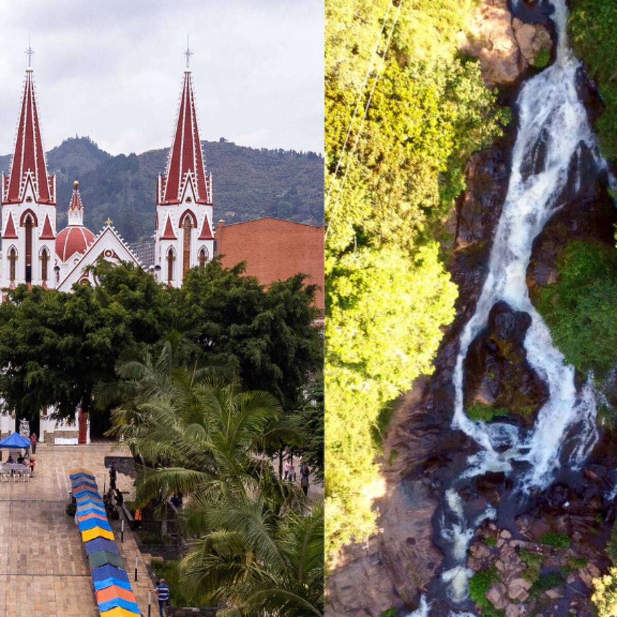 5 planes para hacer en la Ceja, Antioquia con niños: parques, cascadas, canopy y más