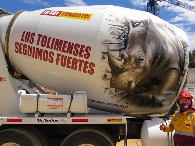 Vehículo Mixer de Concretolima