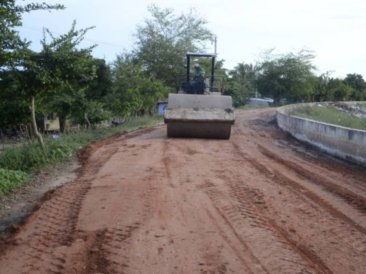 Verifican obras de jarillón Sur en Magangué Bolívar