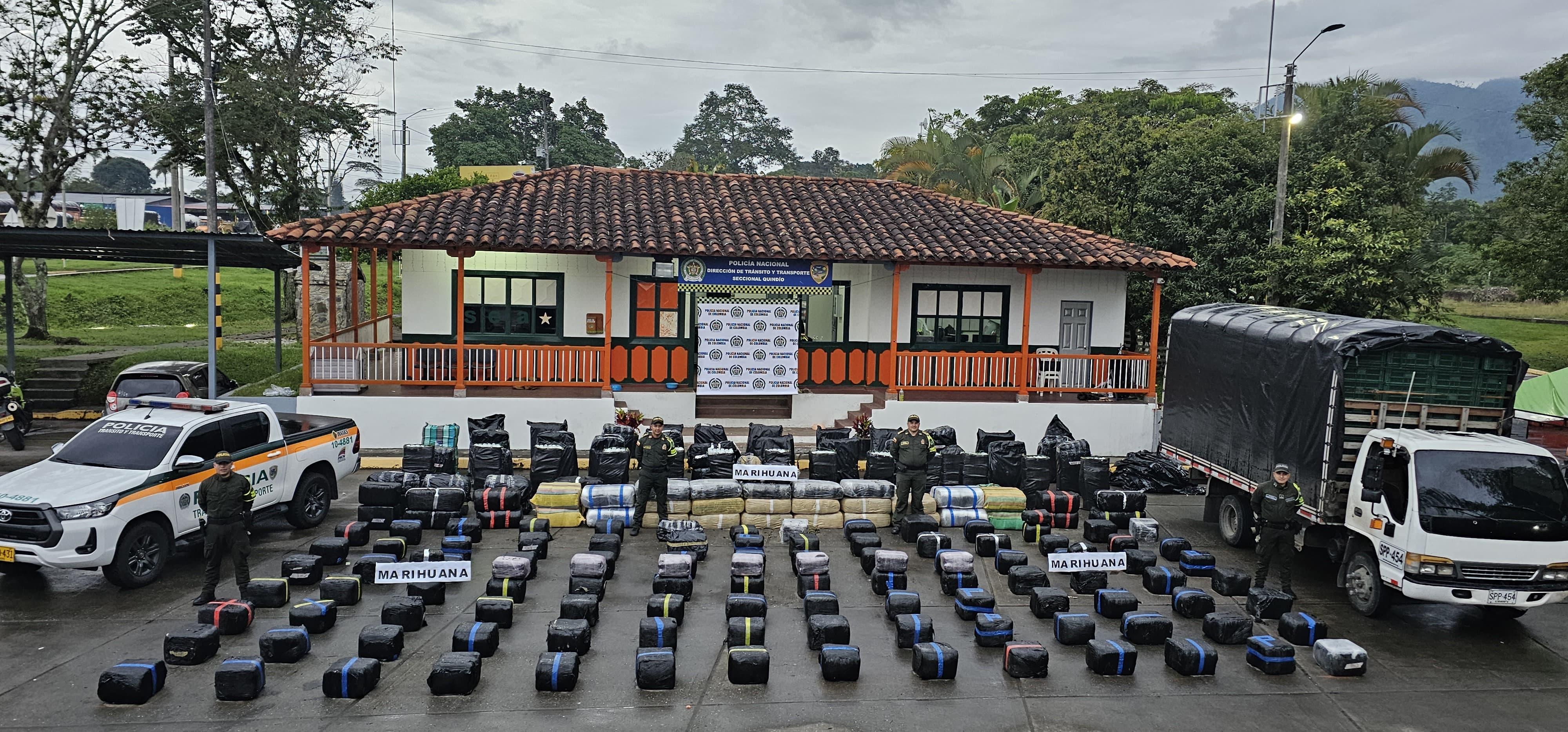 En el operativo no hubo personas capturadas. Foto: Cortesía Policía nacional
