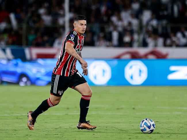 James Rodríguez ha disputado cinco partidos con el Sao Paulo. (Photo by Franklin Jacome/Getty Images)