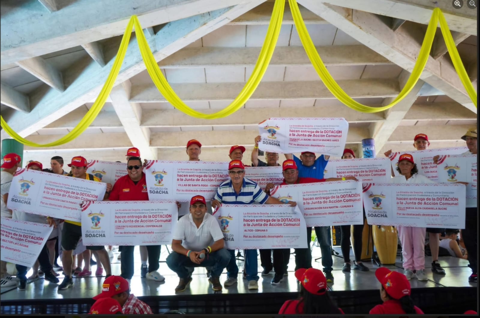 Alcaldía de Soacha. Cortesía: Prensa representante a la cámara Alexandra Vásquez