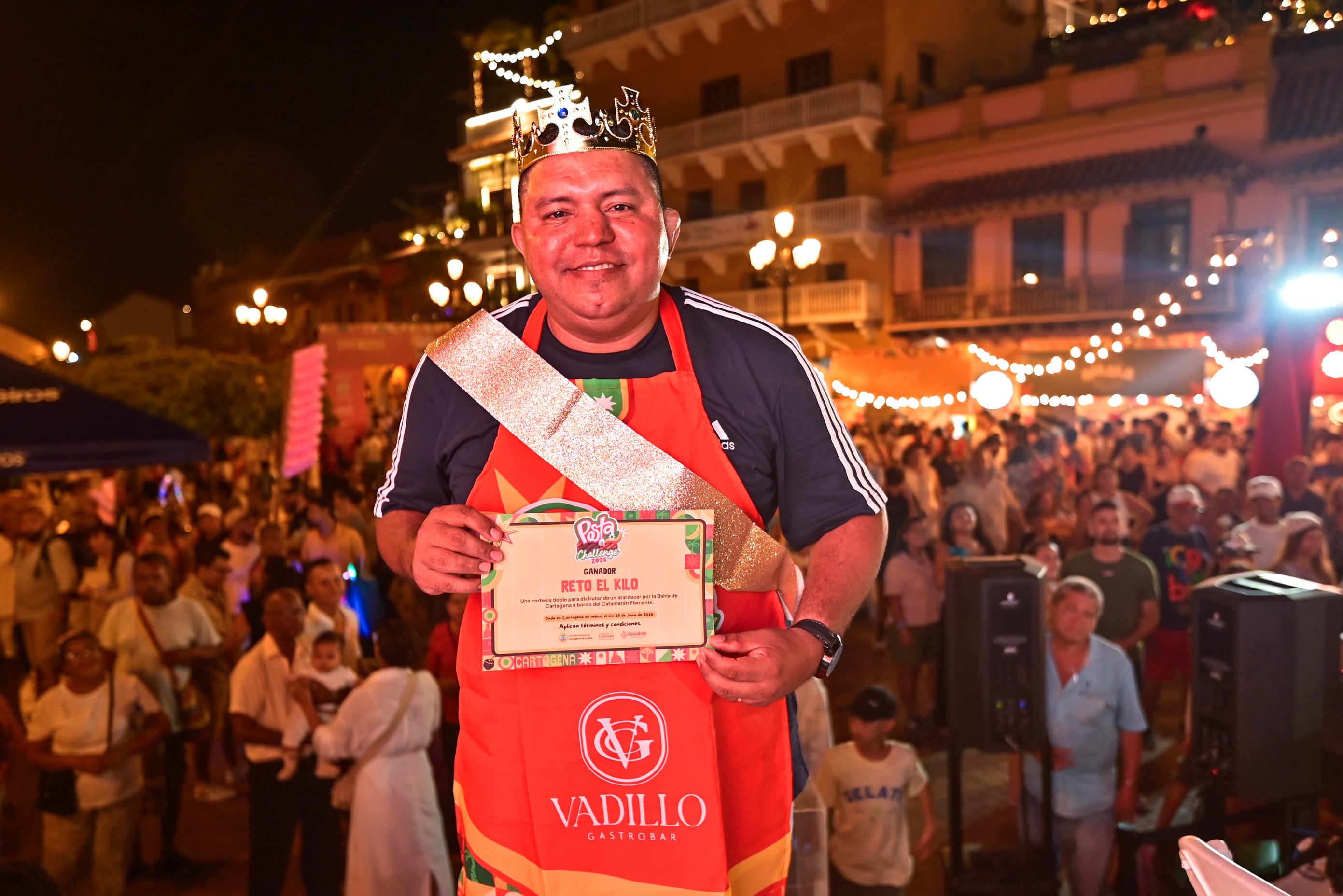 Jairo Pallares se corona como el nuevo ‘Comelón’ del Posta Challenge 2026 en Cartagena