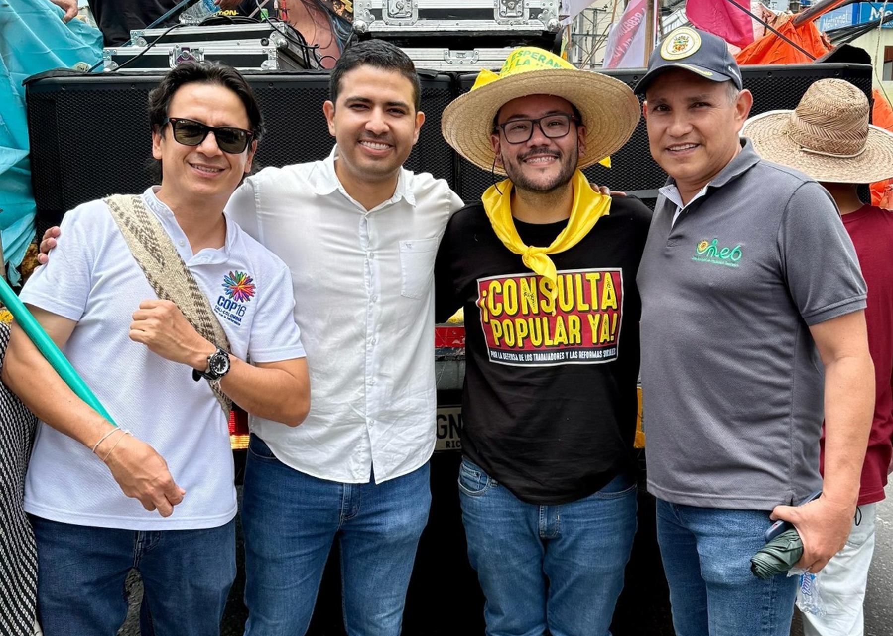 Integrantes sectores alternativos del Tolima