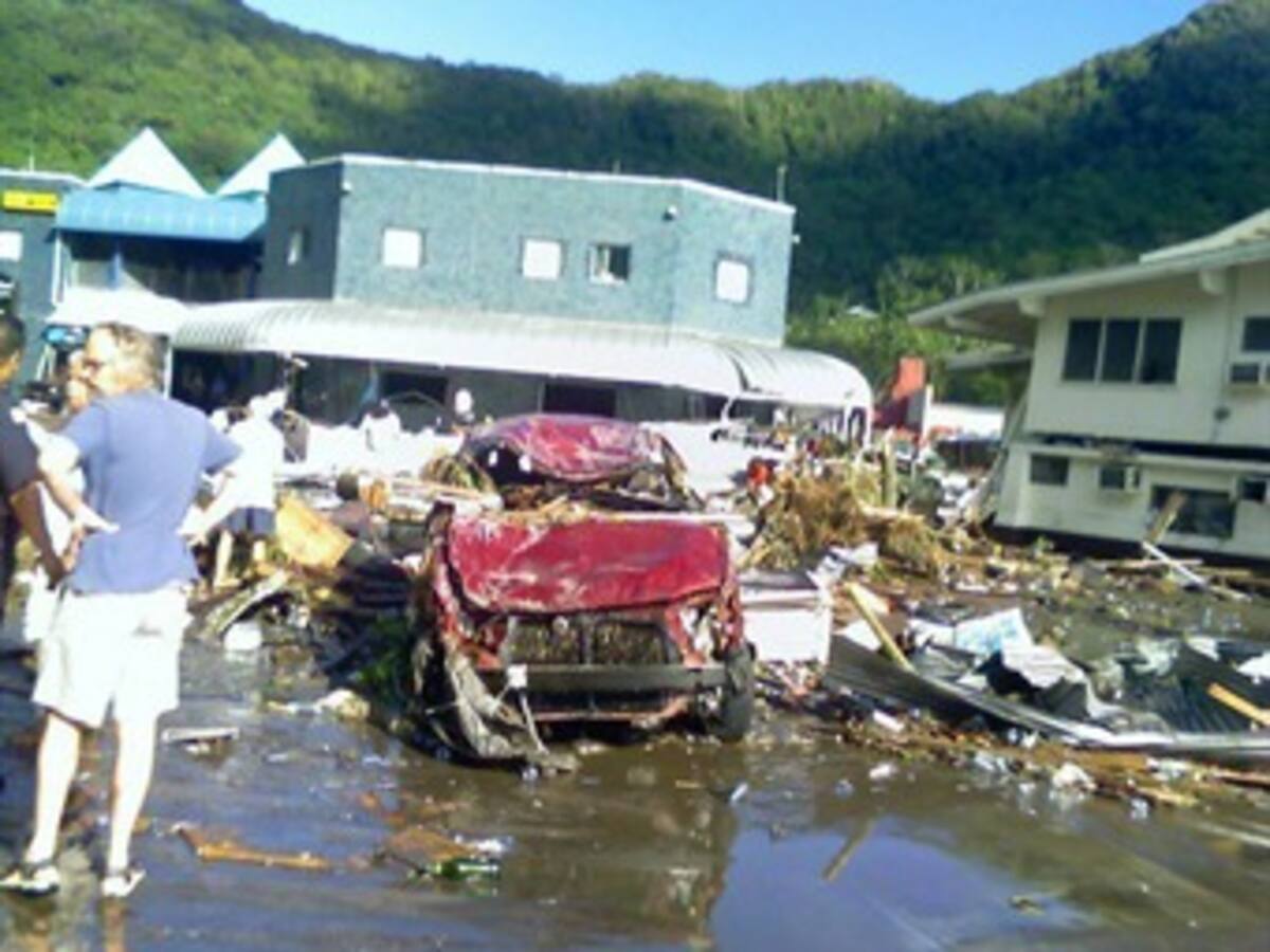 Un tsumani dejó más de un centenar de muertos en las islas Samoa