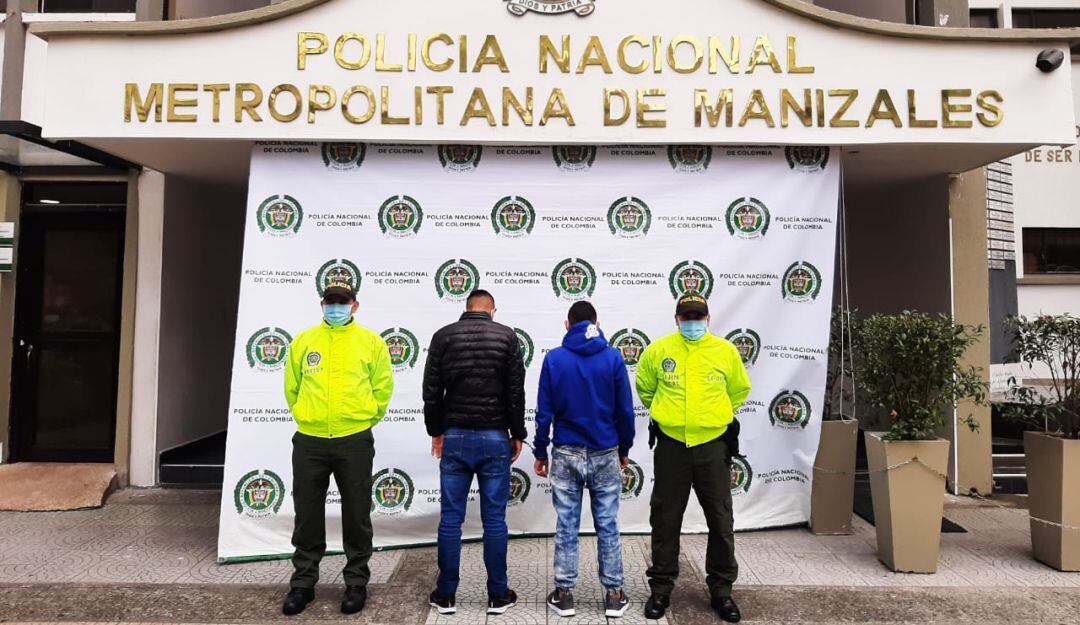 Foto: Enviada desde la Policía Metropolitana Manizales.
