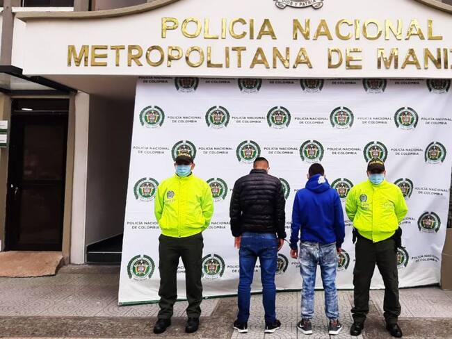Foto: Enviada desde la Policía Metropolitana Manizales.