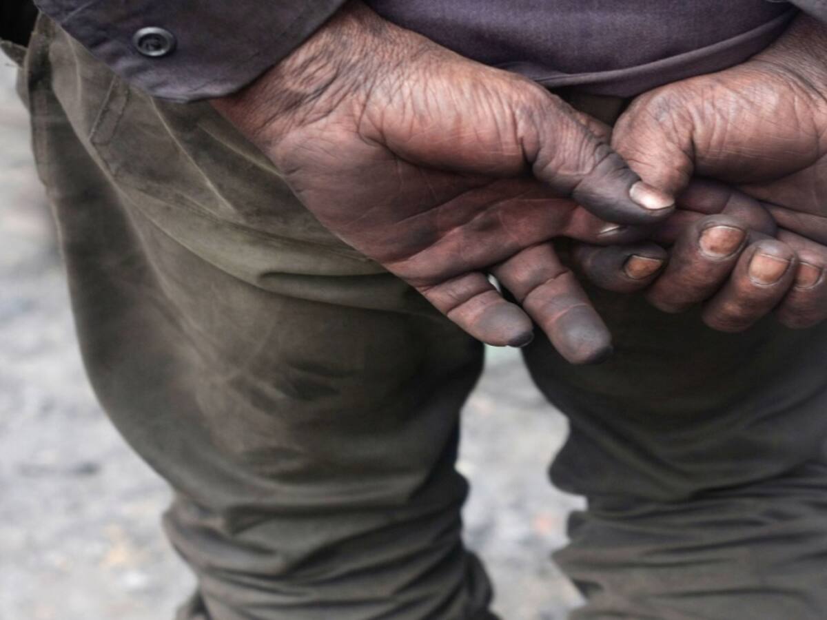 Más de 300 mineros de San Pablo de Borbur protestan