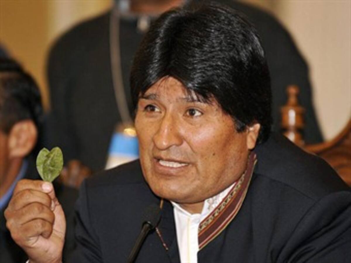 Evo Morales anuncia que Bolivia exportará coca