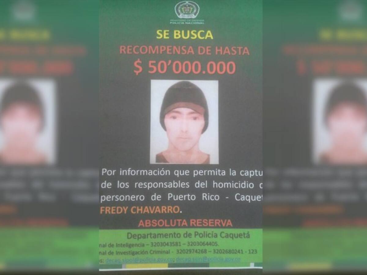 Revelan retrato hablado de presunto asesino de personero de Puerto Rico