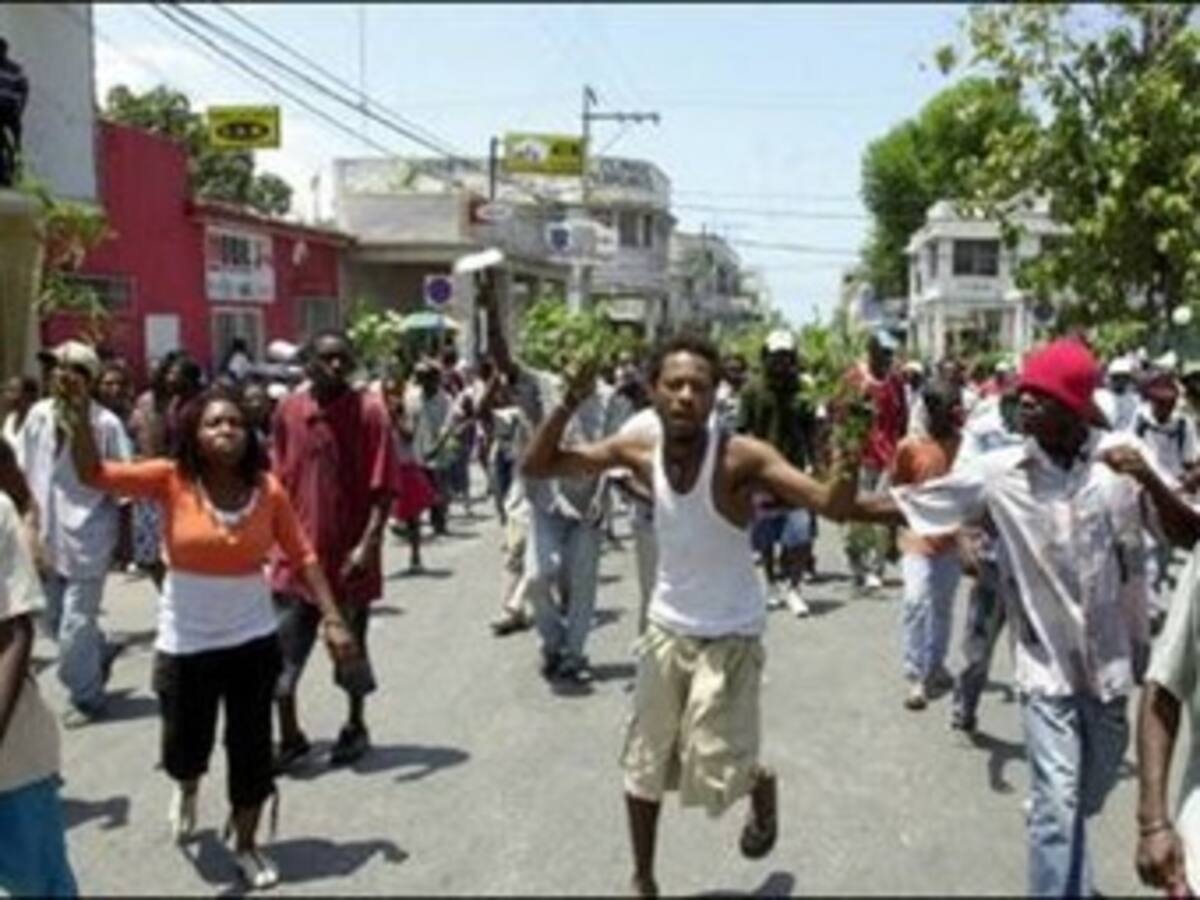 Presidente de Haití pide a haitianos rechazar violencia tras protestas contra misión ONU