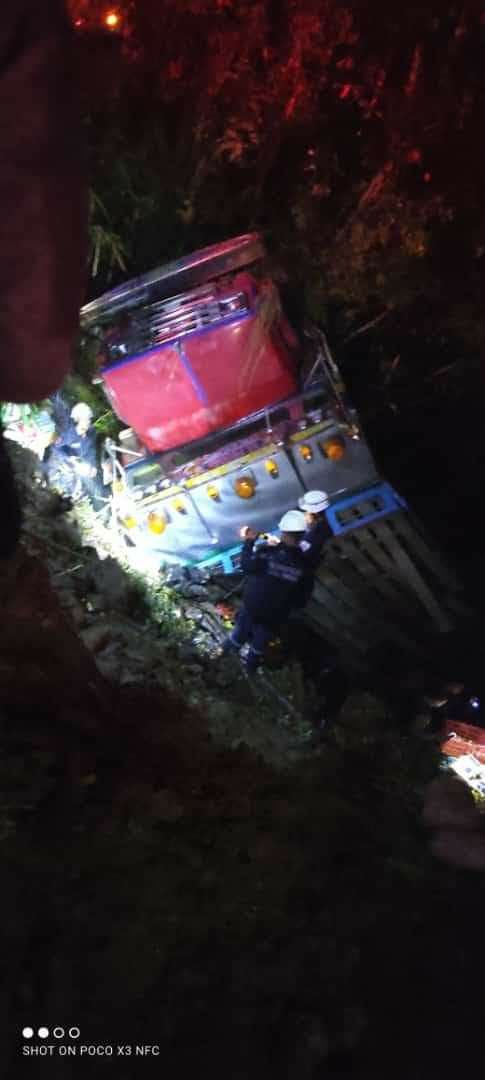 Accidente de tránsito en Urrao. Cortesía.