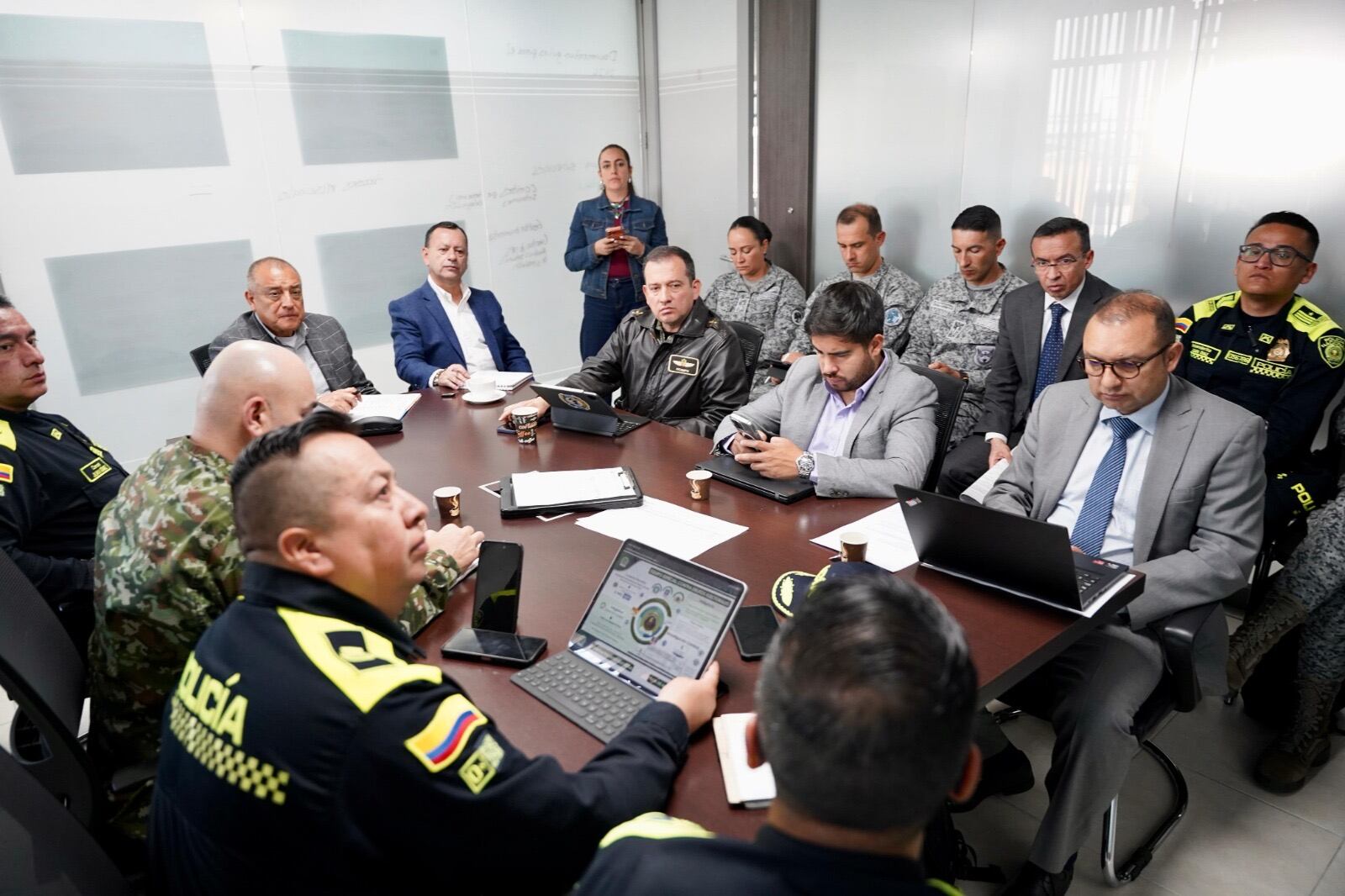 Reunión de las autoridades del departamento de Cundinamarca