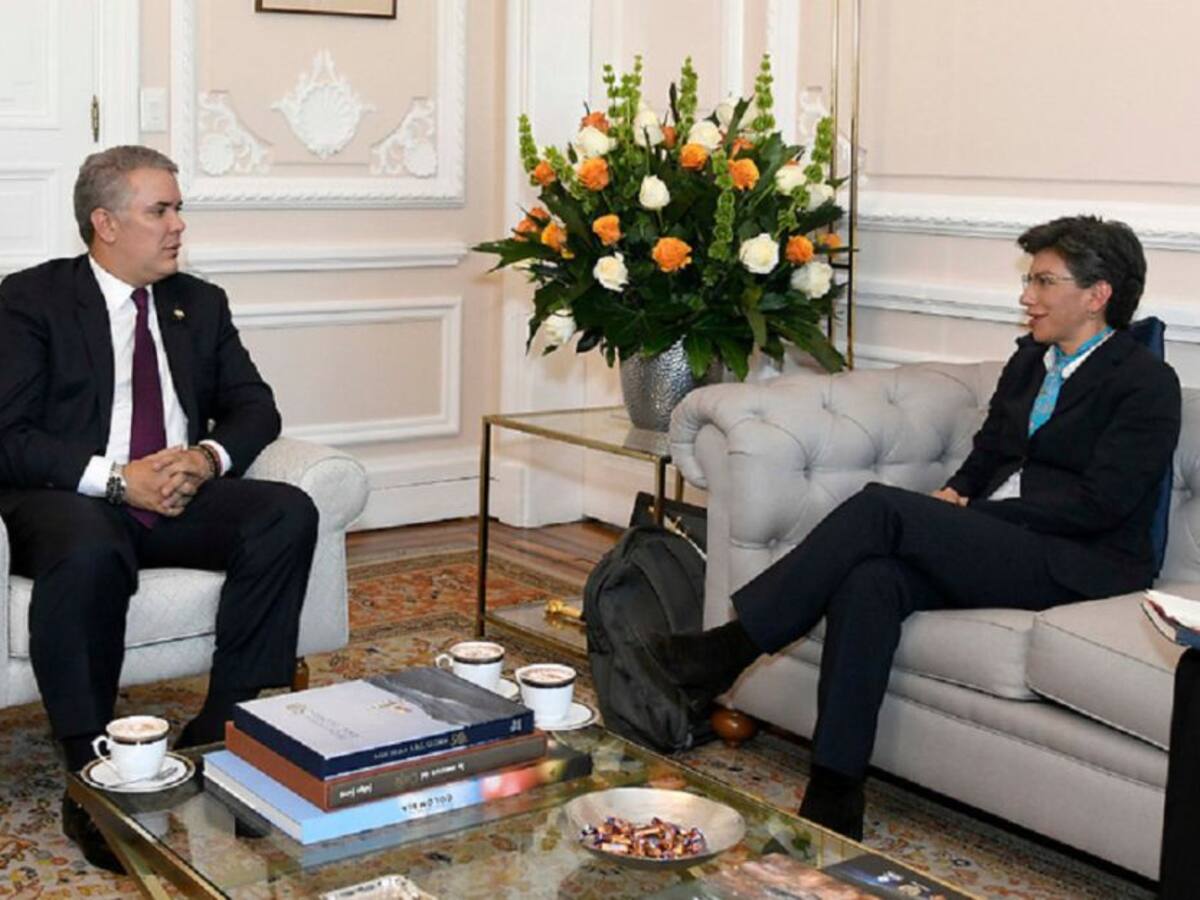 Presidente Duque se reunió con Claudia López y Monseñor Henao