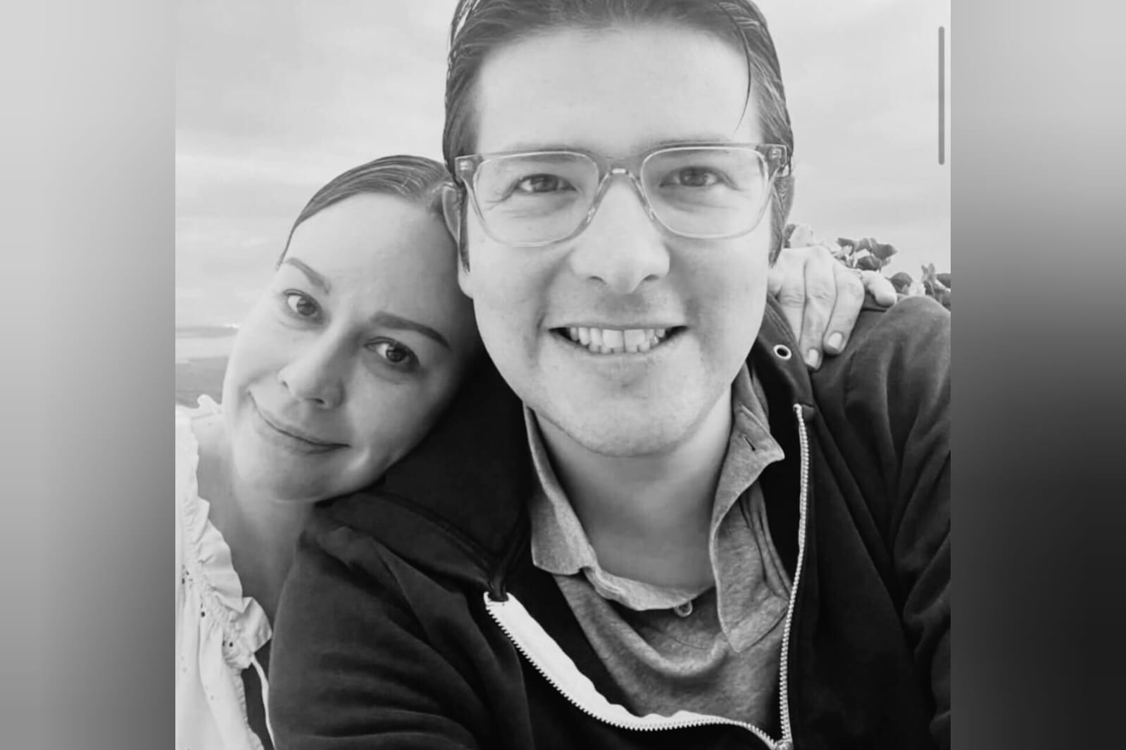 María Claudia Tarazona y Miguel Uribe. Foto: @maclaudiat en Instagram