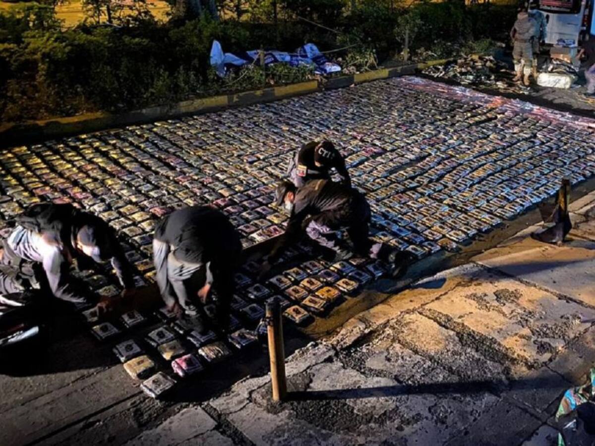 Más de mil kilos de marihuana en vivienda del barrio El Trebol en Cali