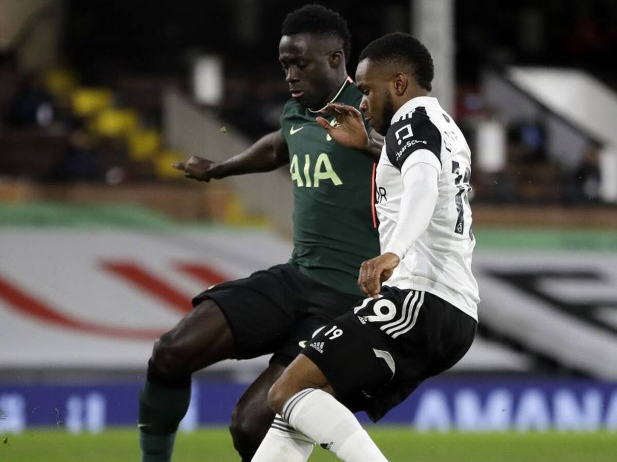 Con Dávinson Sánchez los 90 minutos, Tottenham derrotó al Fulham