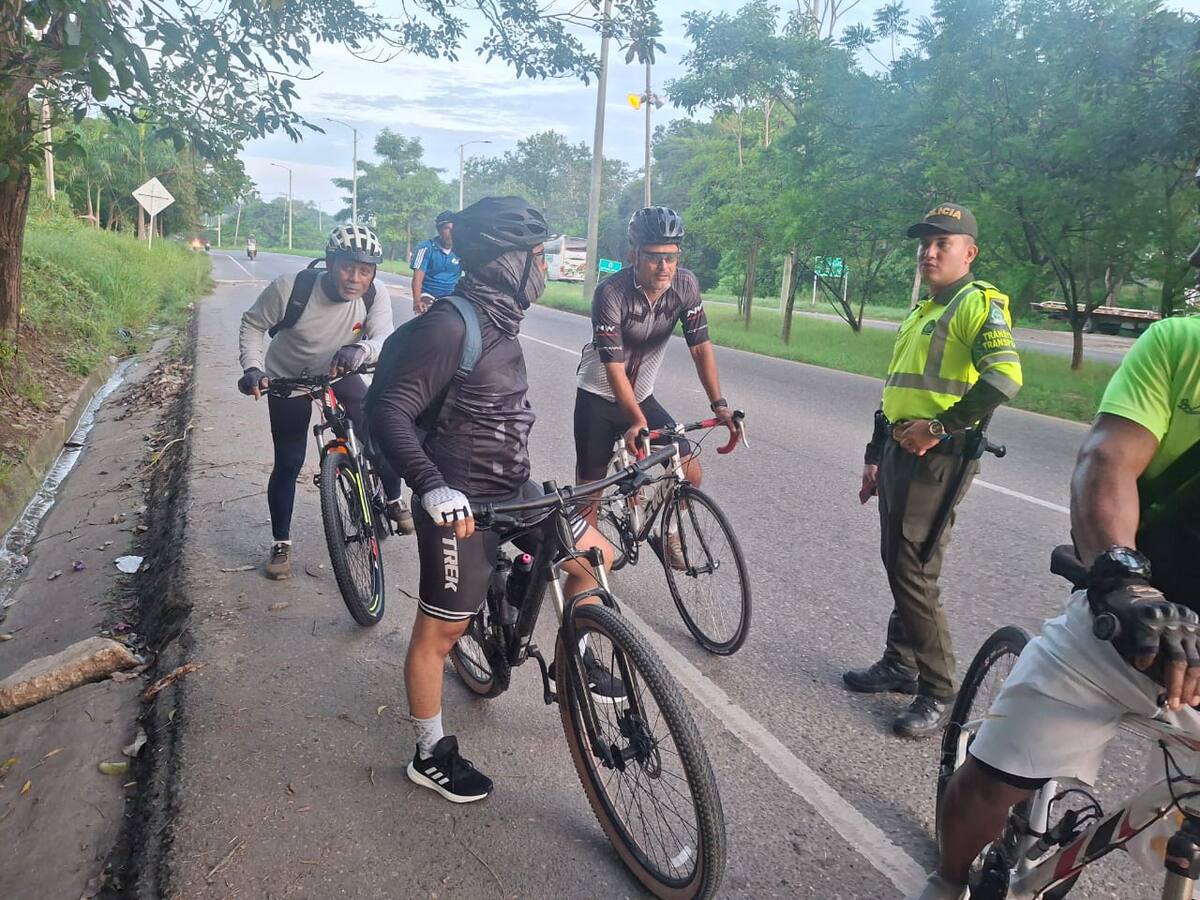 Campaña de la Policía ‘Siempre Seguros’ por la seguridad vial se tomó Turbaco y La Cordialidad