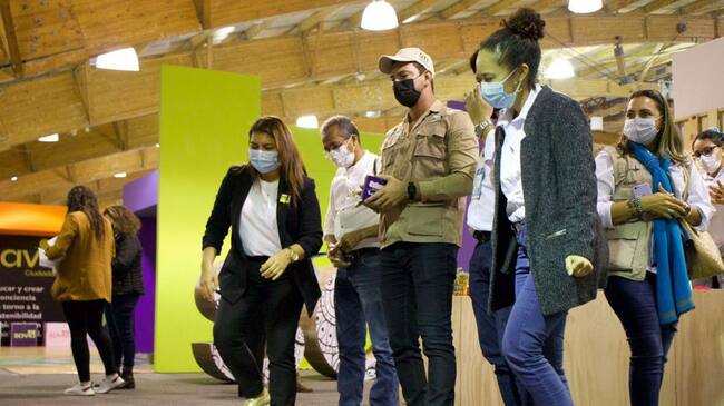 Las iniciativas de la corporación fueron bien recibidas por los asistentes a la Feria Internacional del Medio Ambiente
