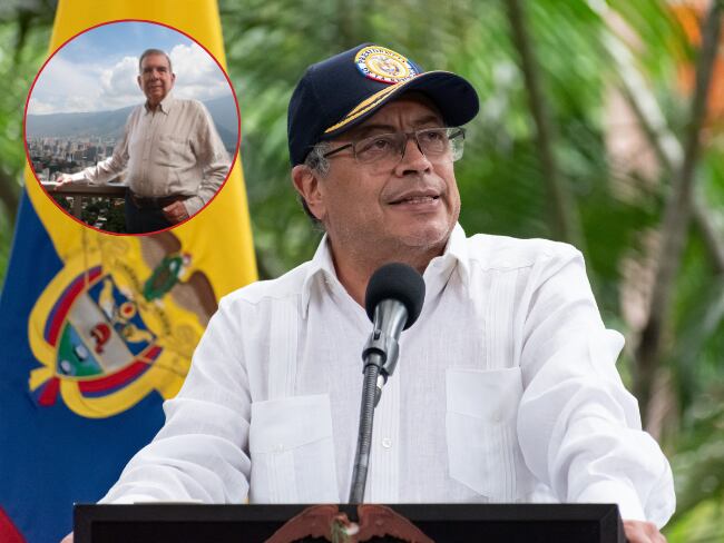 Imagen de referencia de Gustavo Petro y Edmundo Gonzalez