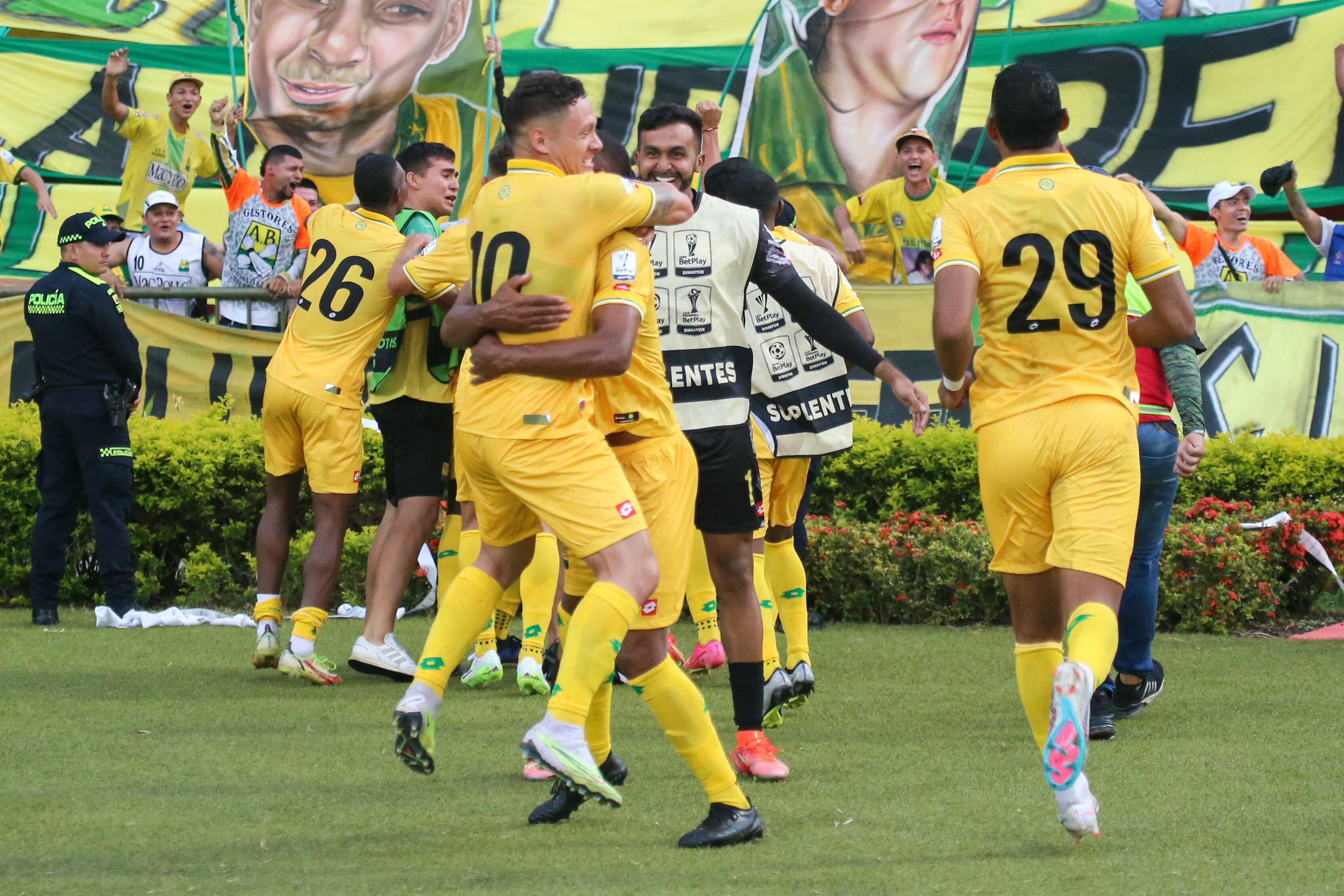 Atlético Bucaramanga sigue ganando en la Liga Betplay II. (Colprensa- Jaime Moreno Vargas).