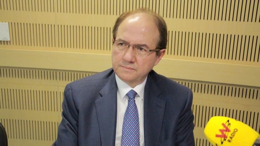 El magistrado Leonidas Bustos habla en exclusiva con La W. Foto: La W con Julio Sánchez Cristo