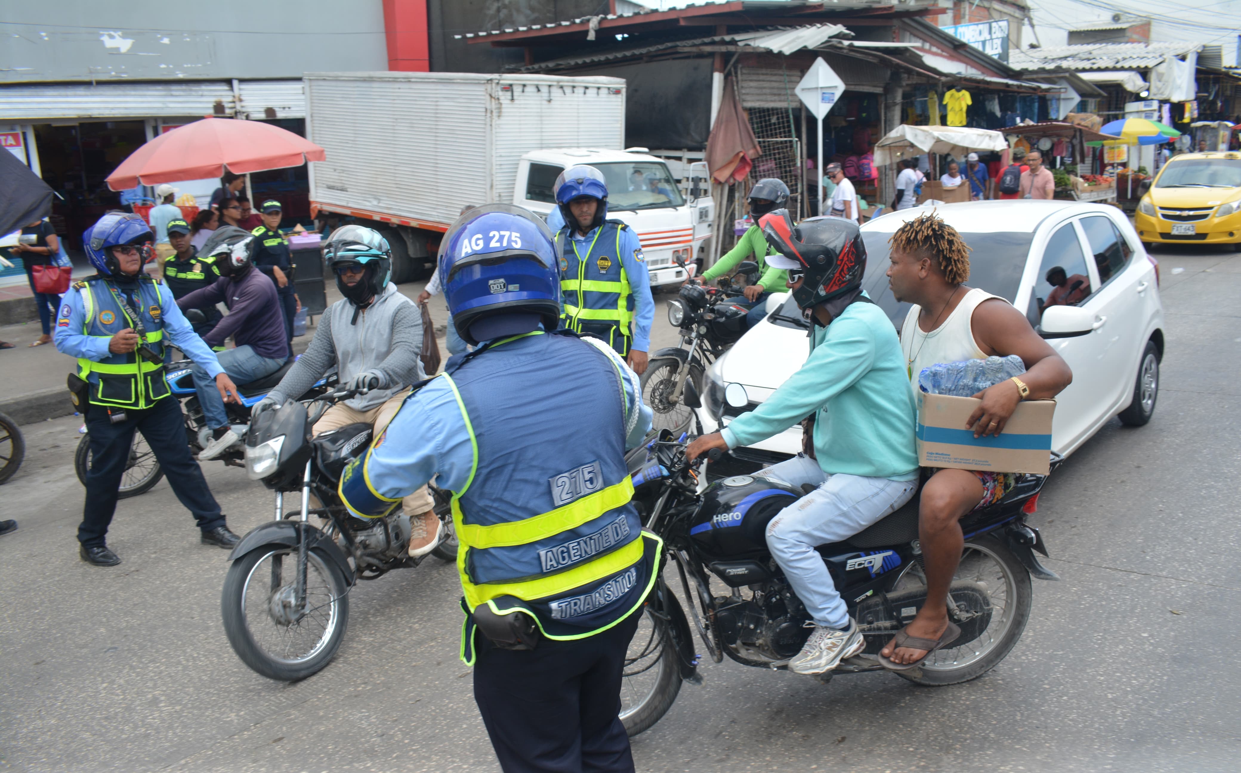 18.147 comparendos a conductores de motocicletas ha impuesto el DATT a la fecha