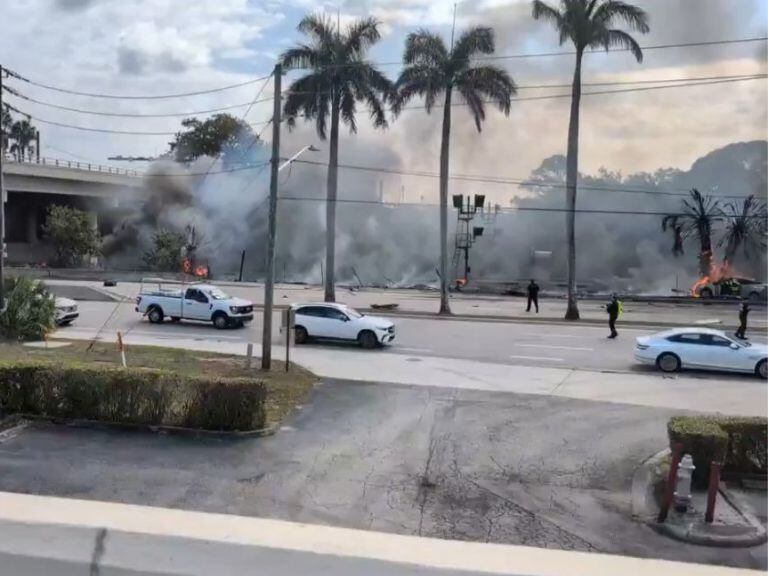Accidente aéreo  Florida.