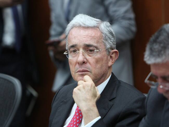 Álvaro Uribe expresó que él nunca dio una orden delincuencial al abogado Diego Cadena. Foto: Colprensa.