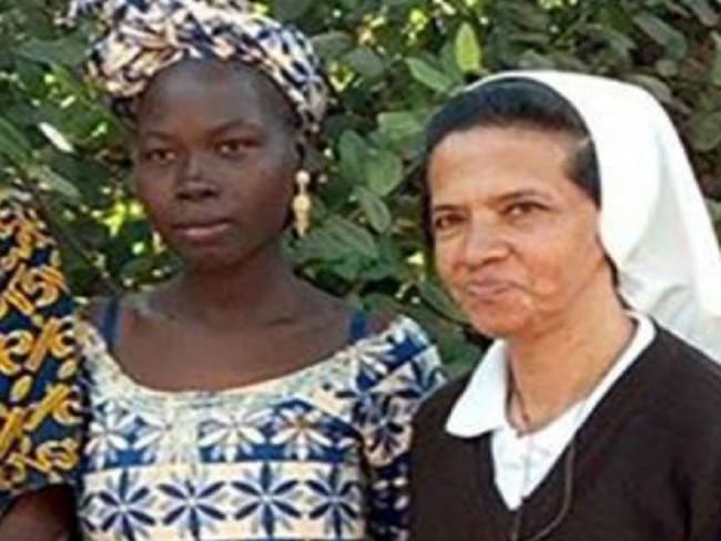 Monja colombiana secuestrada en África envió carta a su familia