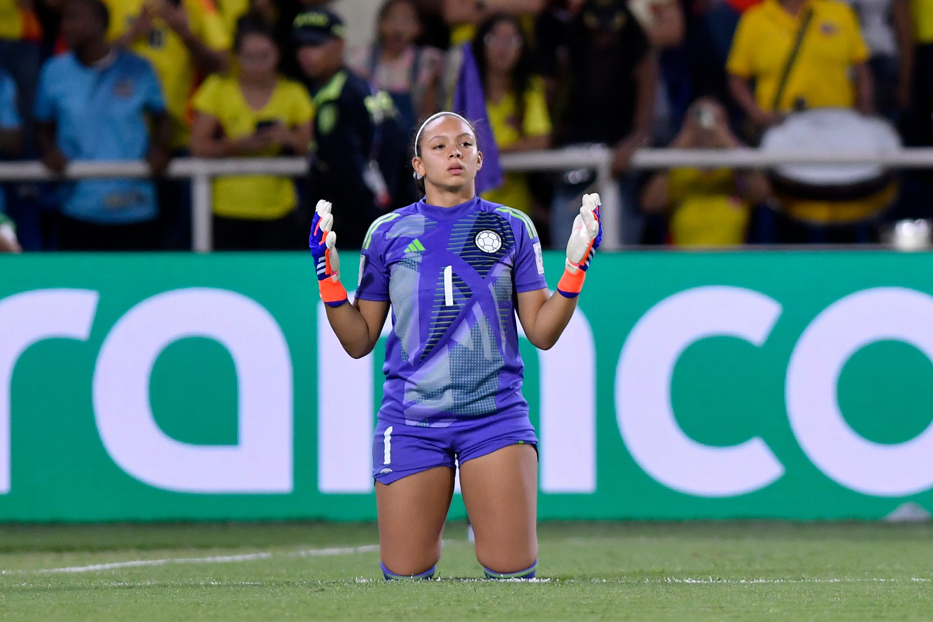 Luisa Agudelo, guardameta y referente de la Selección Colombia. (Photo by Gabriel Aponte - FIFA/FIFA via Getty Images)