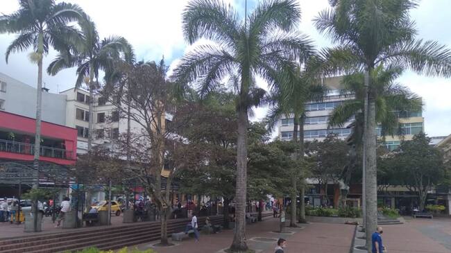 Plaza de Bolívar de Armenia