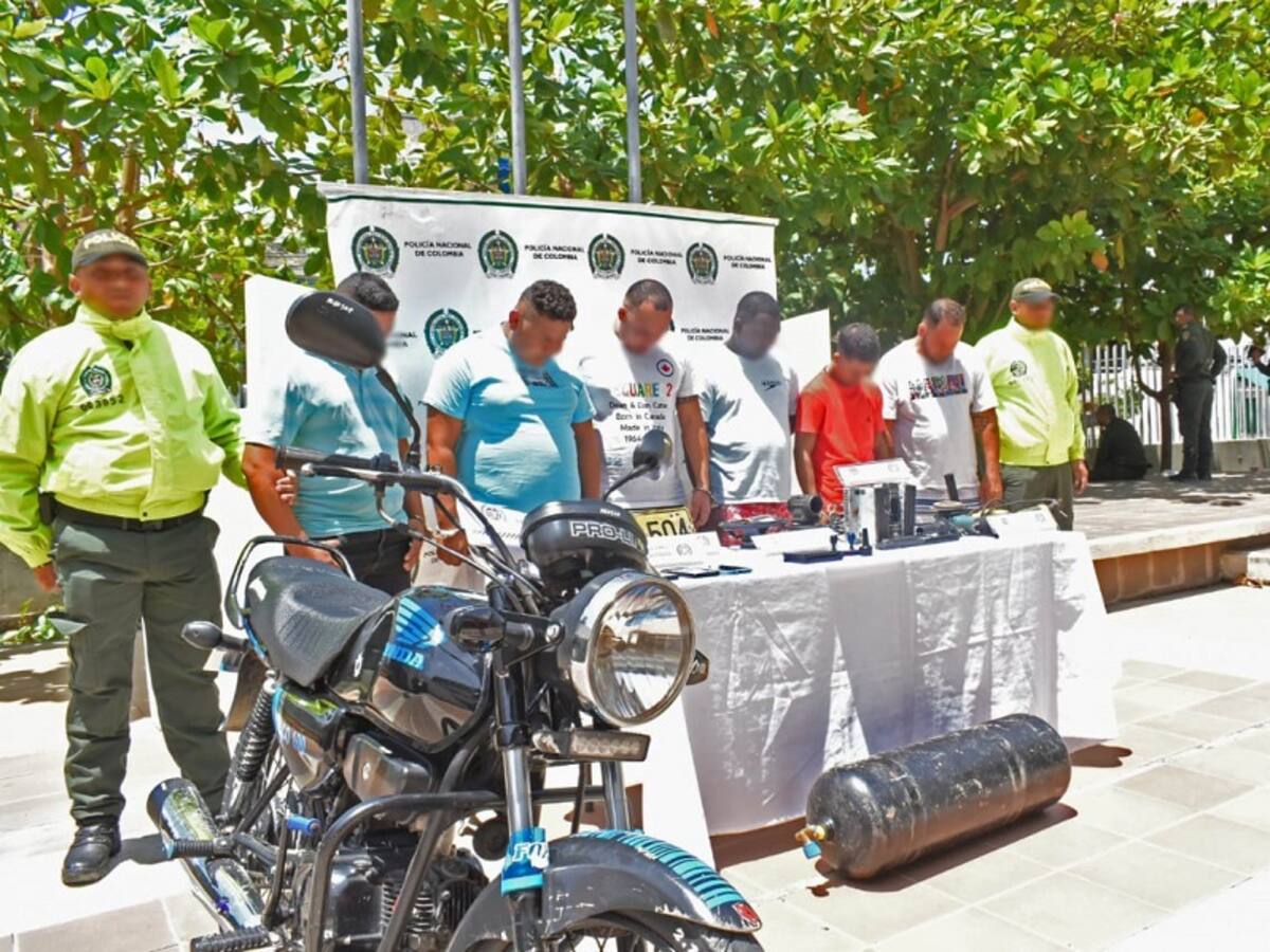 Desarticulada banda vinculada en casos de hurto a vehículos y motos en Cartagena