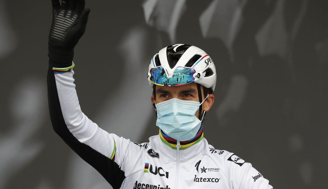 Julian Alaphilippe, campeón del mundo, se baja de los Juegos Olímpicos