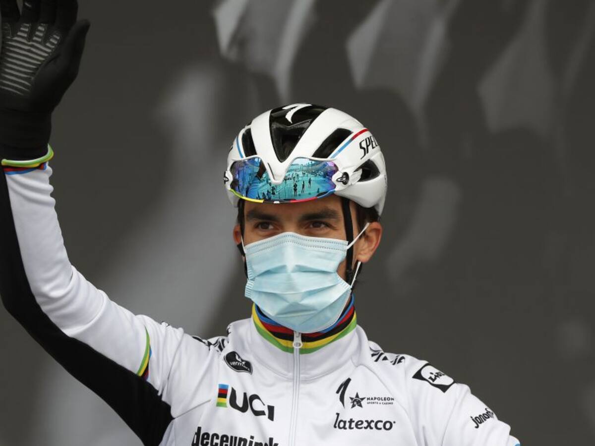 Julian Alaphilippe, campeón del mundo, se baja de los Juegos Olímpicos