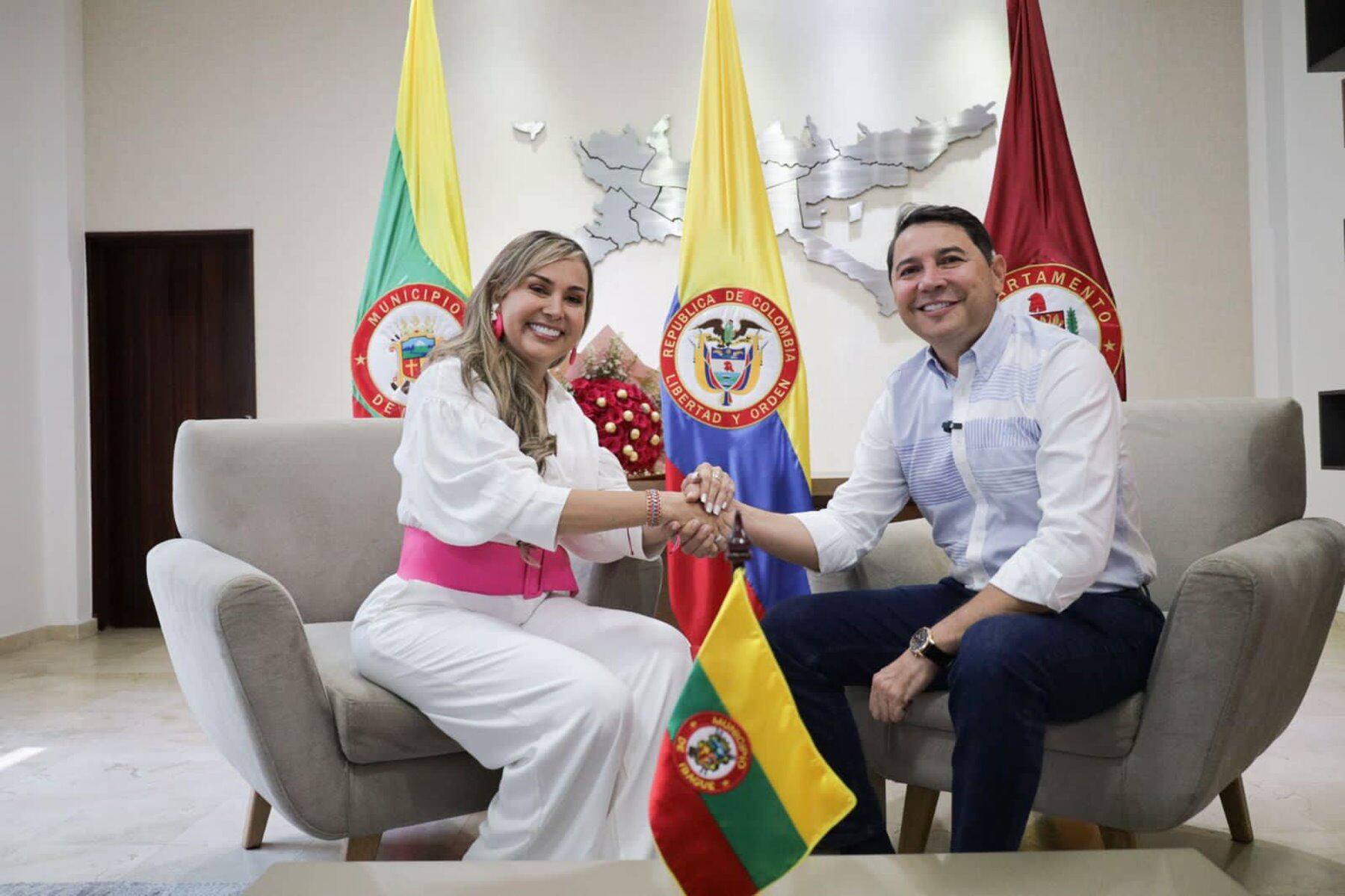Johana Aranda y Andrés Hurtado