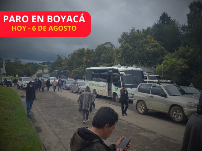 Cómo va el paro minero HOY en vivo: Bloqueos en Boyacá y Cundinamarca 6 de agosto y negociaciones