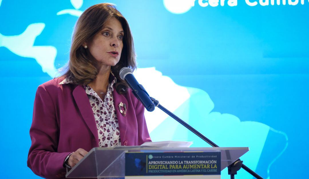 Marta Lucía Ramírez, vicepresidenta de Colombia.
