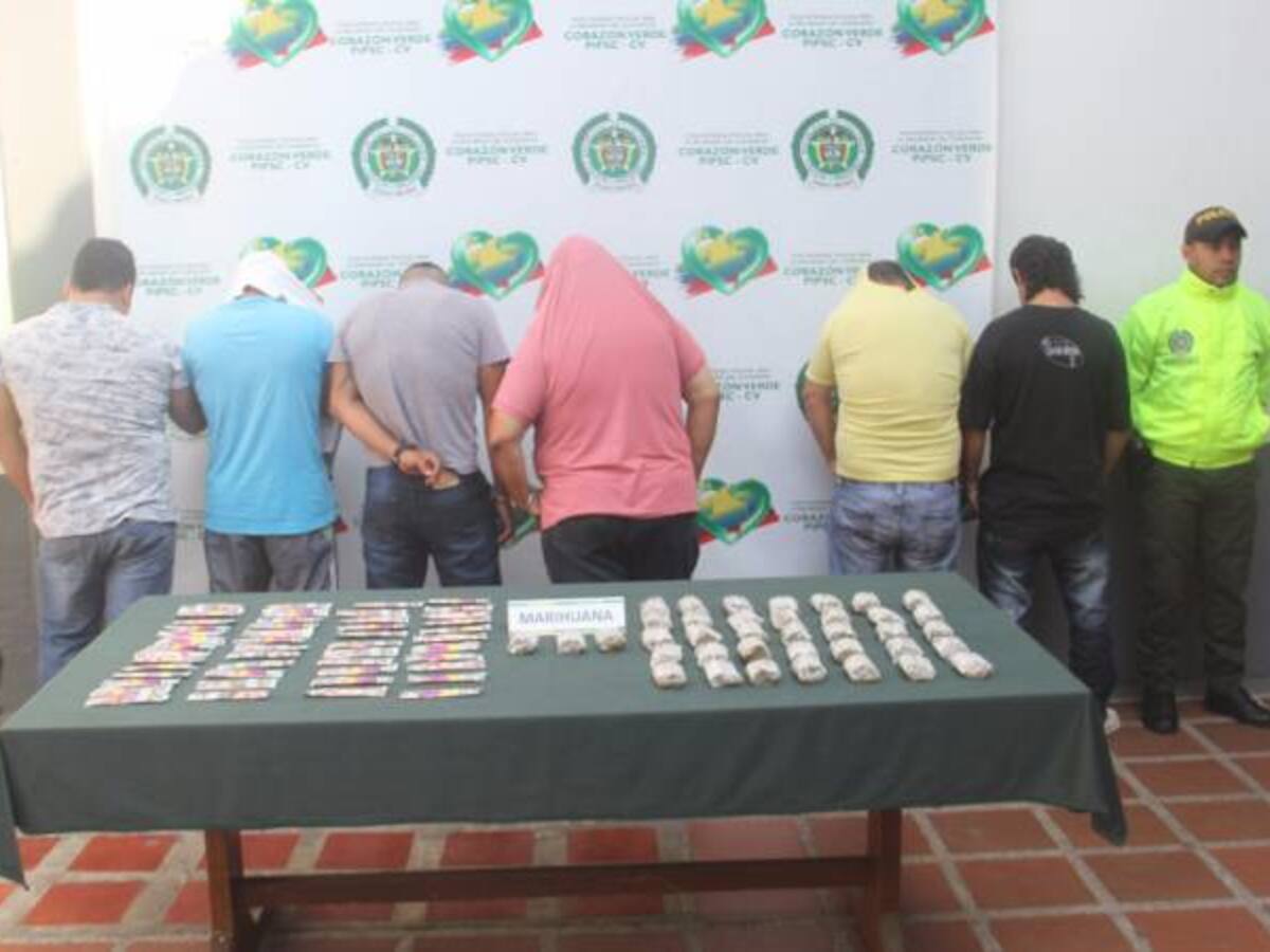 A la cárcel 7 integrantes de “Los Miranda” por tráfico de estupefacientes en Cali y otras ciudades del país