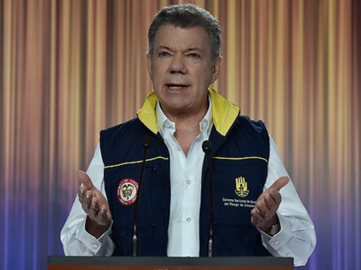 El próximo gobierno tendrá los recursos para continuar con las obras: Santos sobre Mocoa