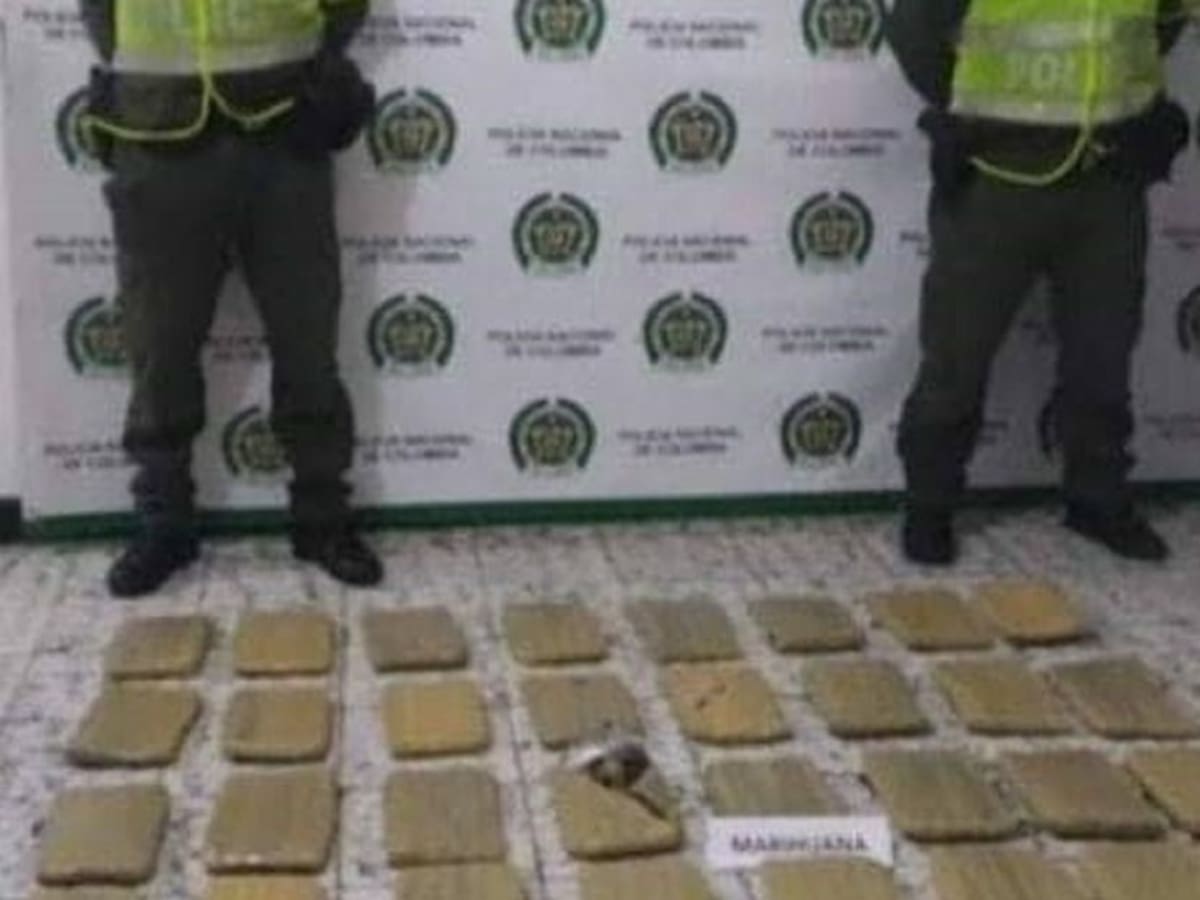 Donación para abuelos resultó ser un cargamento de marihuana