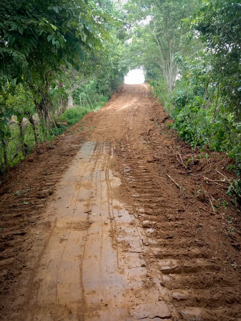Alcalde de Santa Catalina entrega 12 kilómetros de vías rurales renovadas