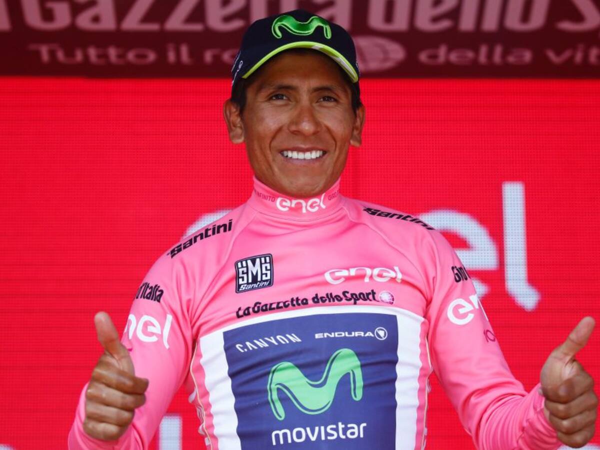Más de $80 millones de recaudo por la maglia rosa de Nairo Quintana