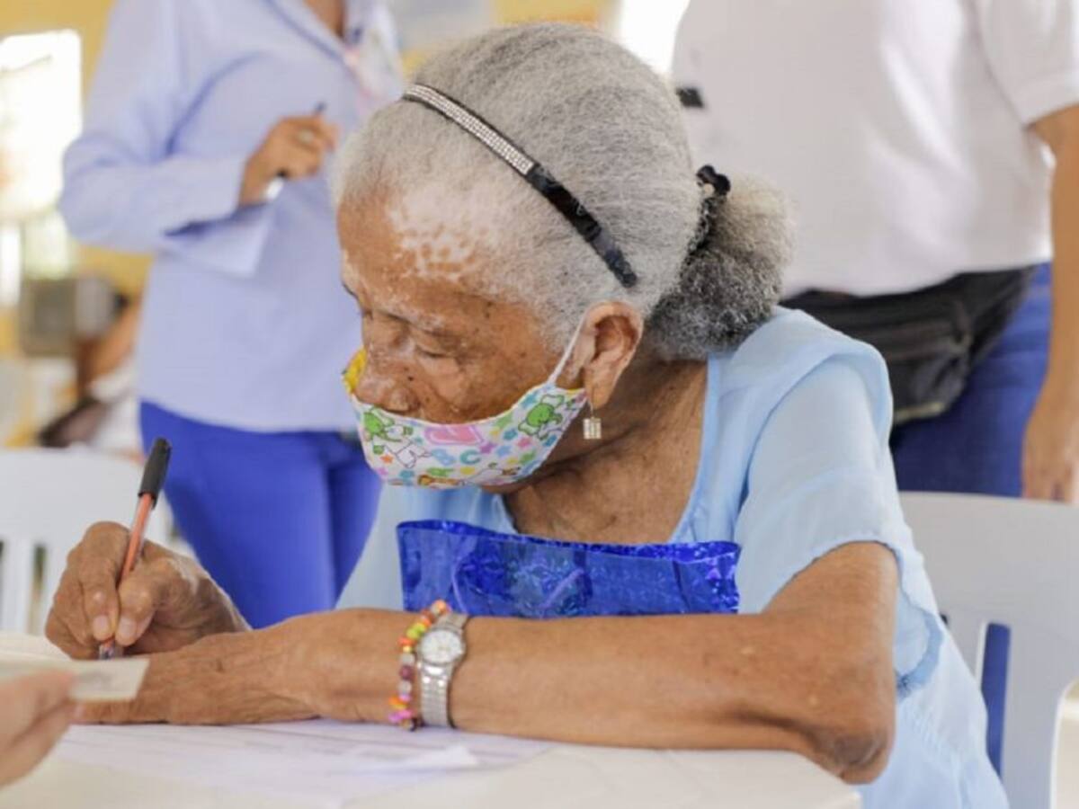 Inicia pago del subsidio económico del Adulto Mayor en Cartagena