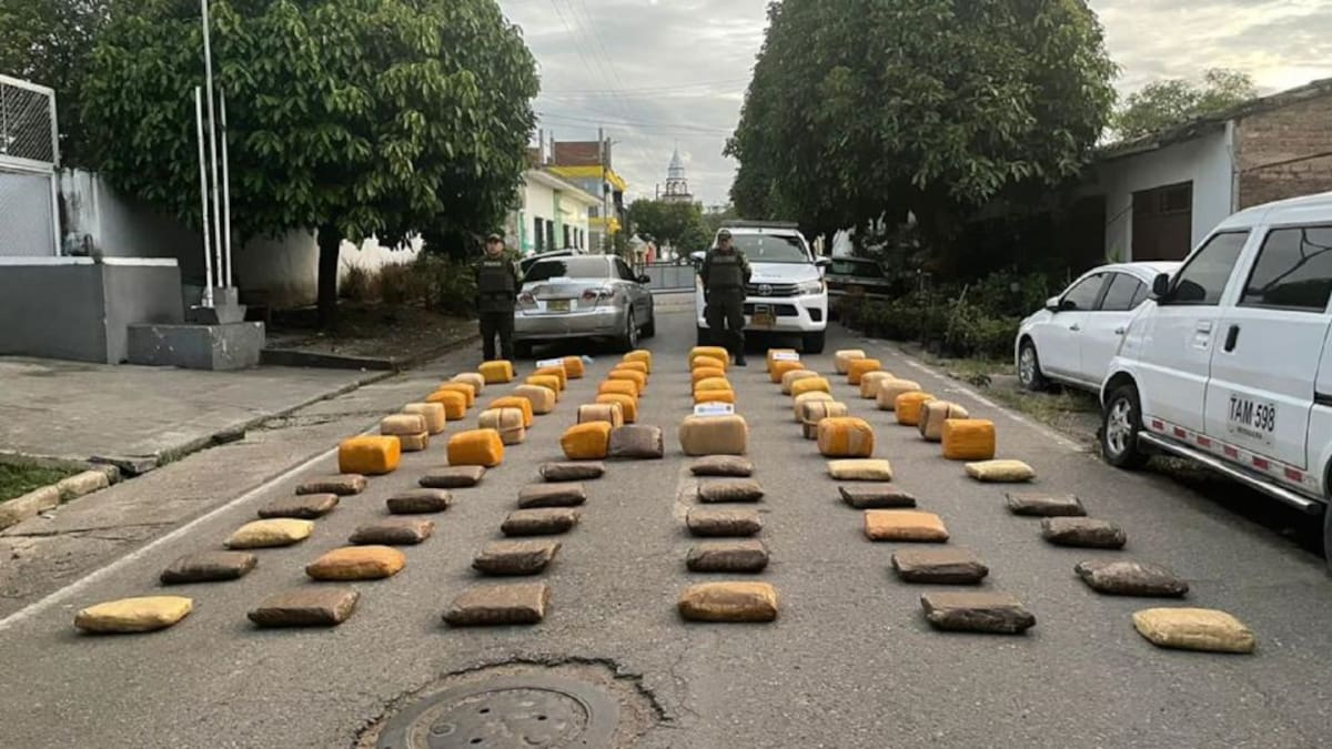 Autoridades en el Huila incautan 270 kilos de marihuana