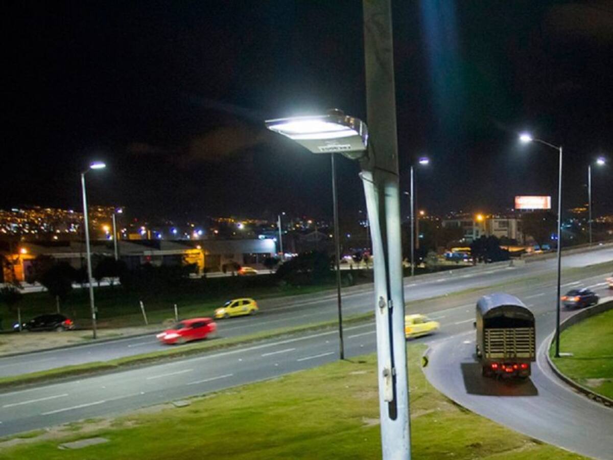 Instalarán alumbrado público en zonas peligrosas de Bogotá